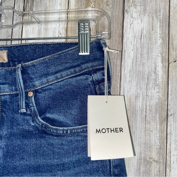 NWT MOTHER Denim Stinger Flood In Crate Digger Straight Leg - Picture 8 of 9